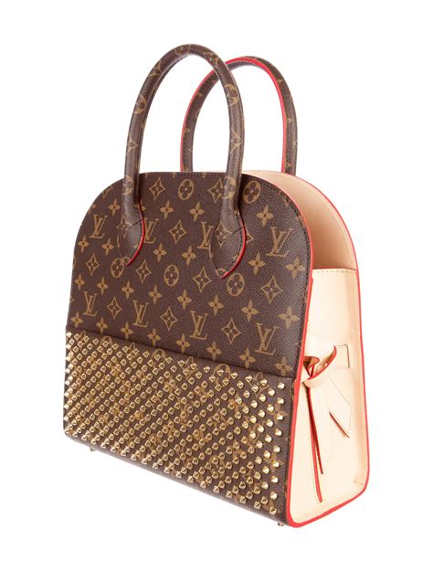 louis vuitton x christian louboutin shopping bag